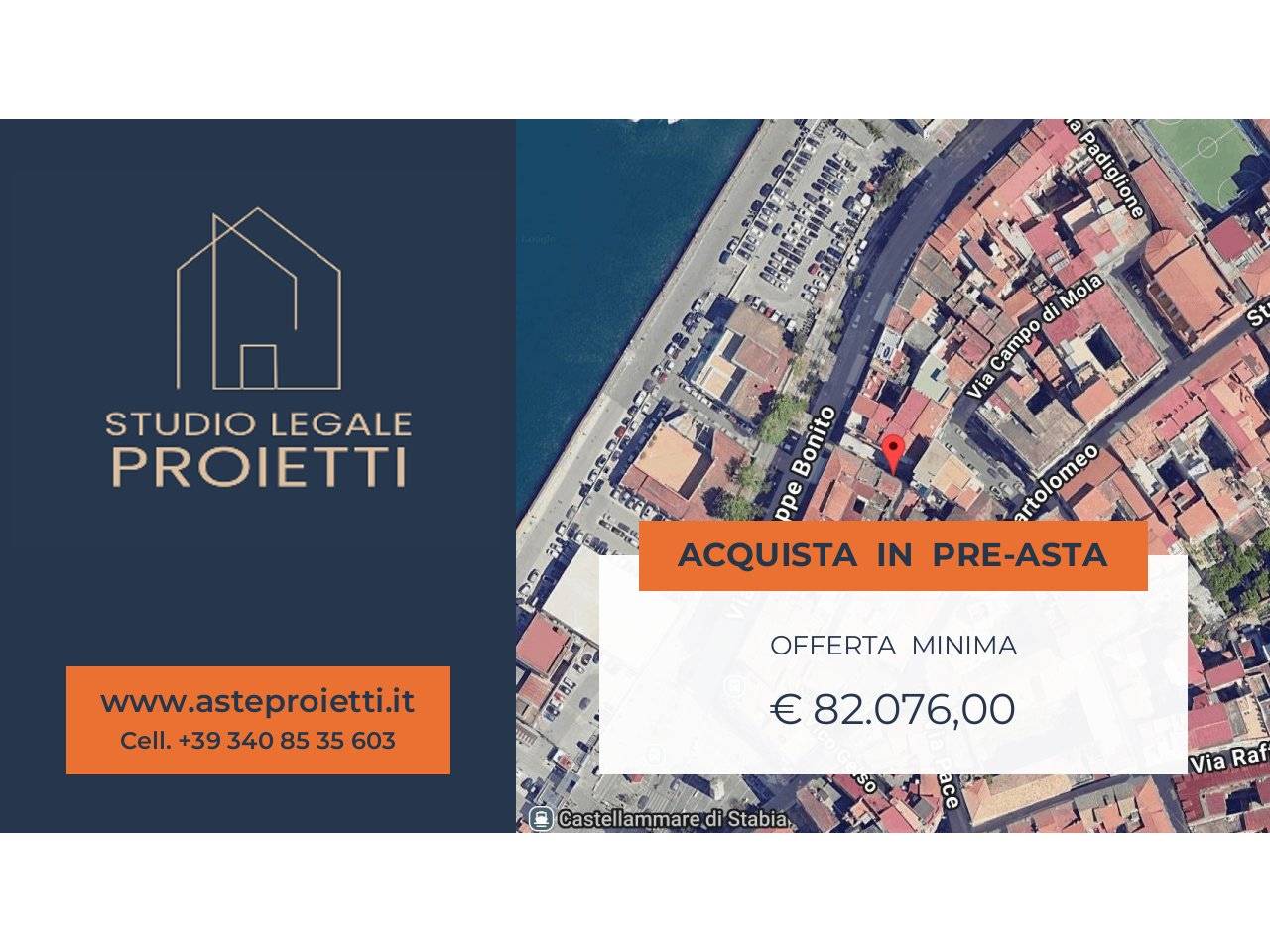 1 chambre Appartement à Castellammare di Stabia, Italy No. 305012