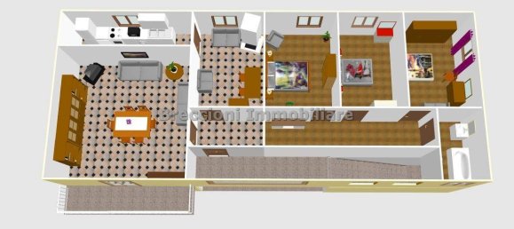 Вилла с 3 спальнями в Треви, Италия № 356586 4