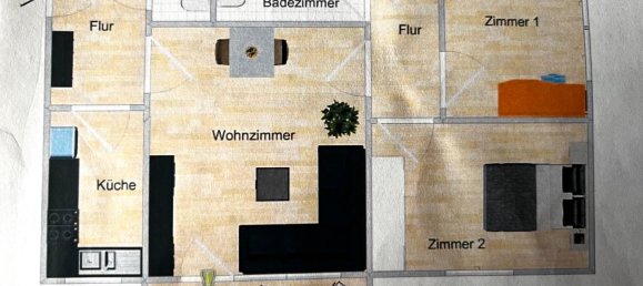 Квартира с 2 спальнями в Оснабрюк, Германия № 236875 13