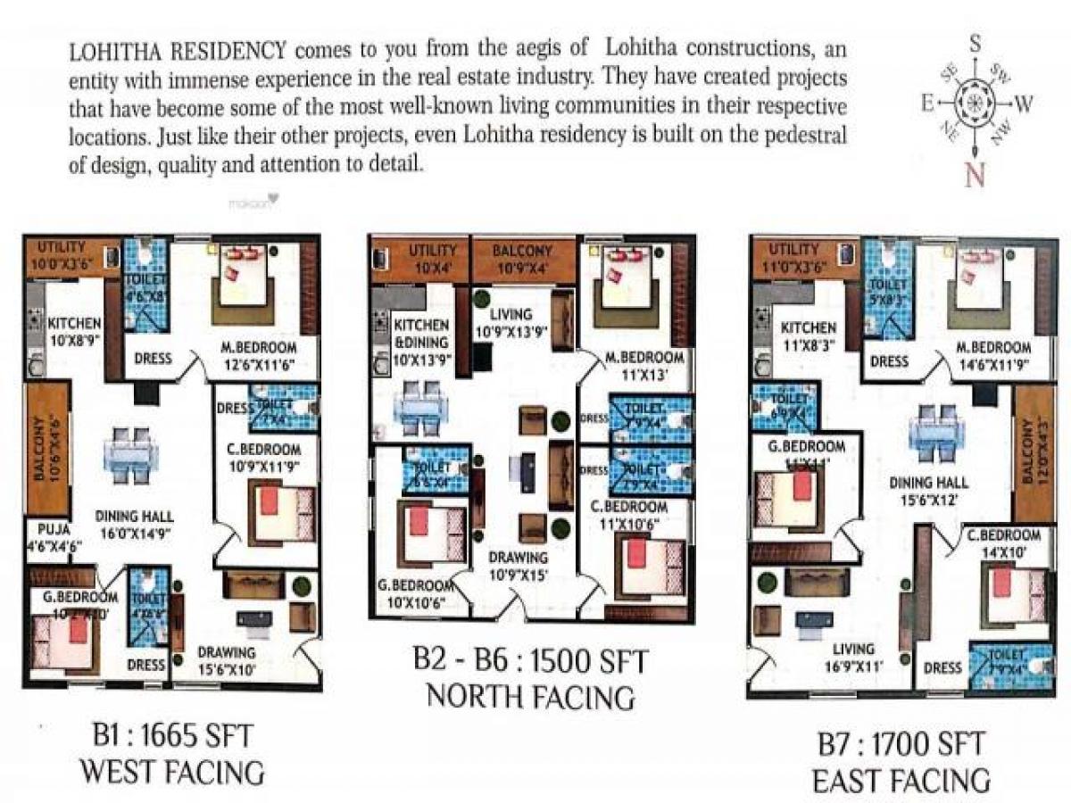 3 bedrooms House in Hyderabad, India No. 28279