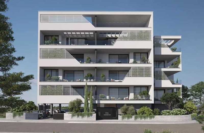 Apartamento de 2 dormitorios en Germasogeia, Cyprus No. 8607