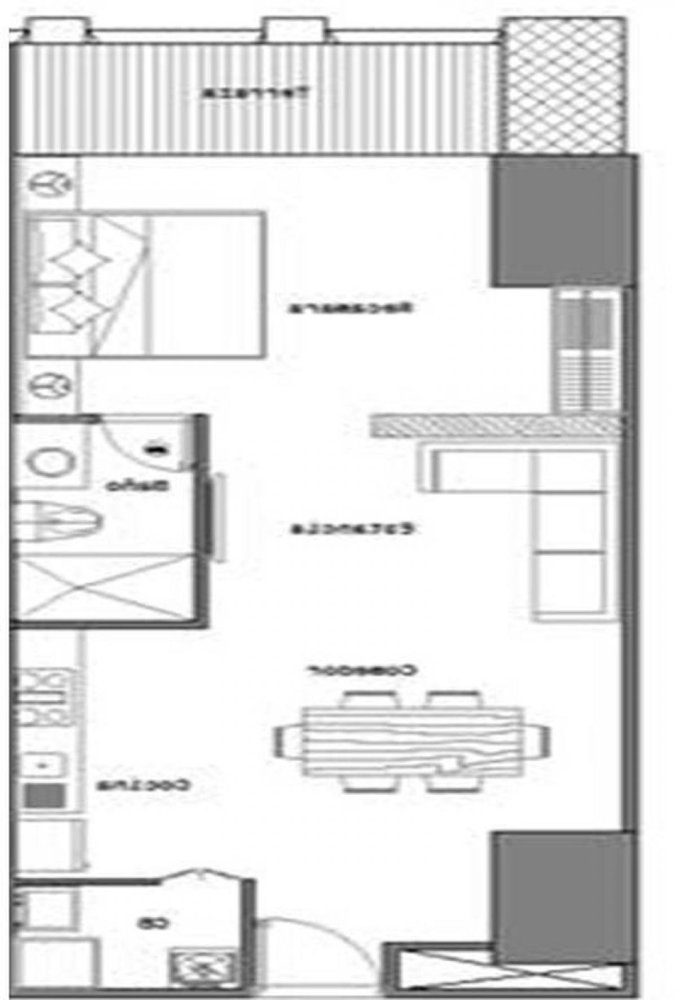 Apartamento de 2 dormitorios en Mexicali, Mexico No. 189628