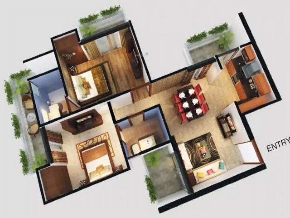 2 bedrooms House in Noida, India No. 68114