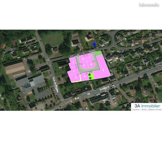 315m² Land in Mouen, France No. 125763