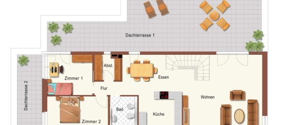 Penthouse T3 em Marburg-Biedenkopf, Germany N.º 161968 8