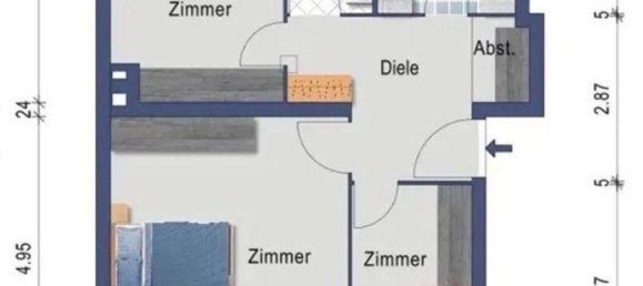 2 chambres Appartement à Lichterfelde, Germany No. 339088 14