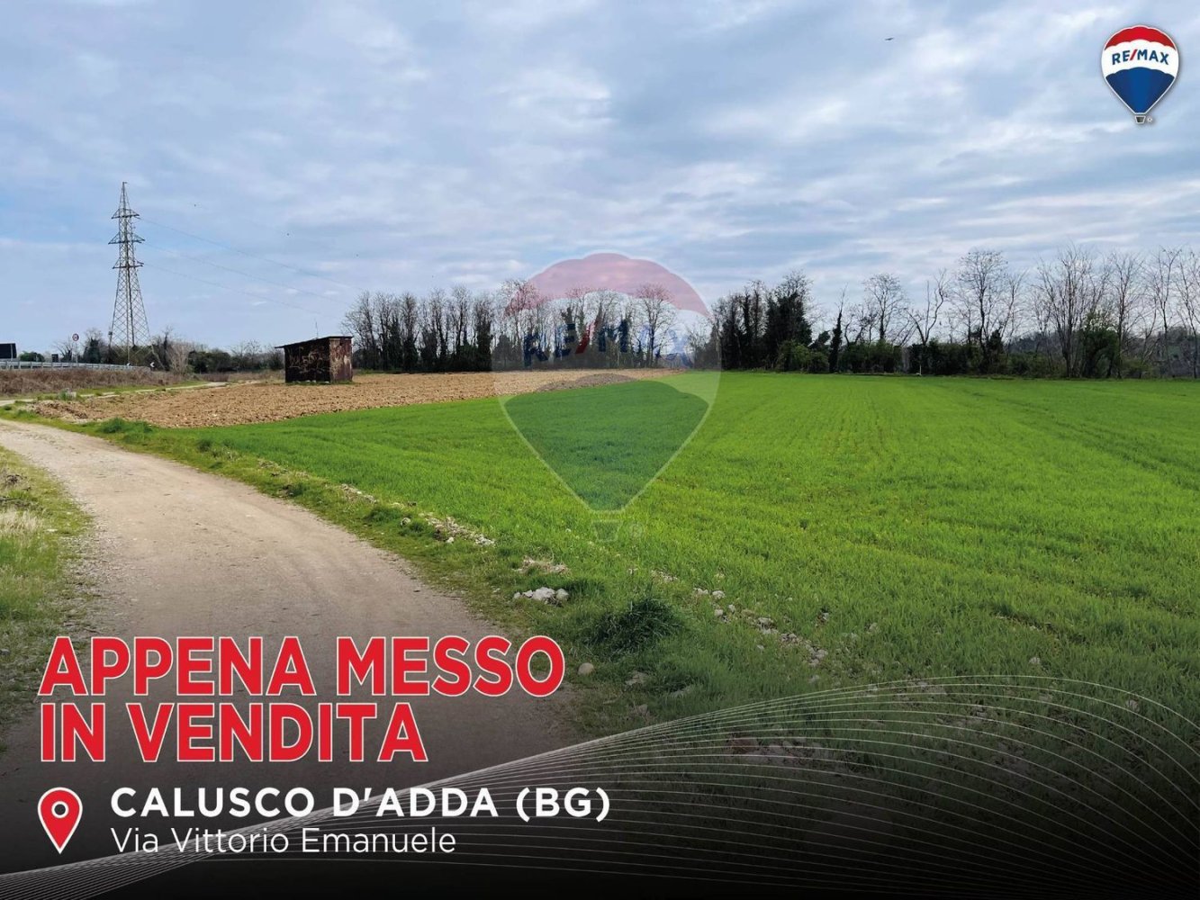 Земельный участок 11670м² в Калуско д’Адда, Италия № 210140