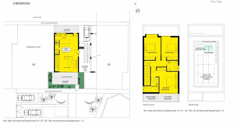 3 Schlafzimmer Villa in Paphos, Cyprus, Nr. 5323