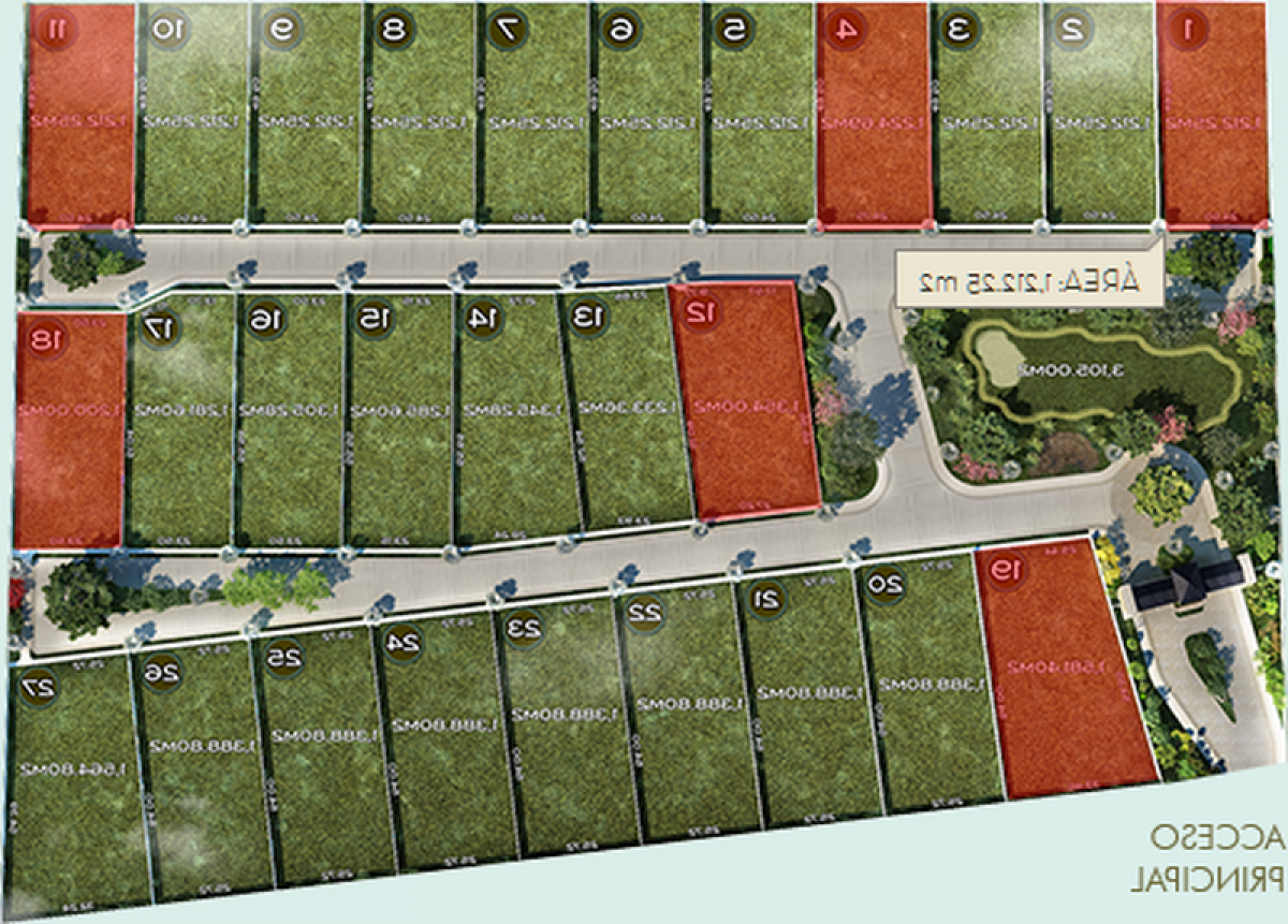 Terrain à Merida, Mexico No. 110988