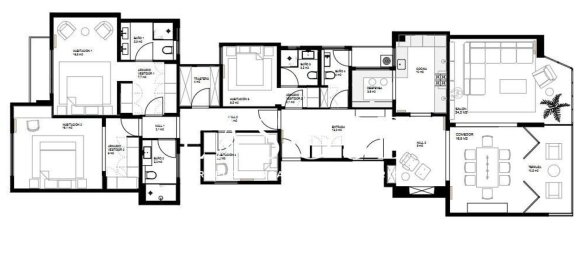 4 Schlafzimmer Wohnung in Barcelona, Spain, Nr. 22494 19