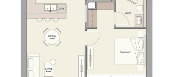 Estudio en Business Bay, UAE No. 121184 5