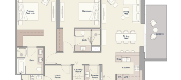 Estudio en Business Bay, UAE No. 121184 6