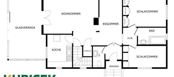 Бунгало с 2 спальнями в Вена, Австрия № 137281 14