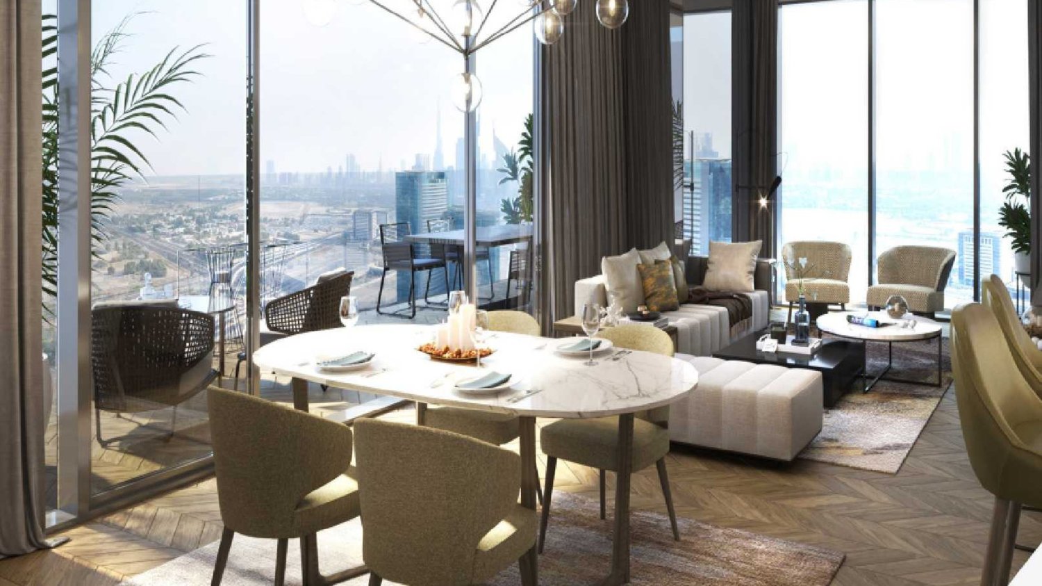 3 Schlafzimmer Wohnung in WASL 1 RESIDENCES, Al Wasl, UAE, Nr. 62374