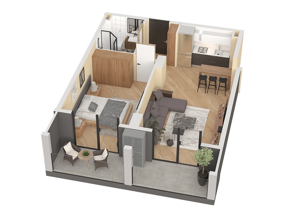 Studio in Tbilisi, Georgia No. 1357