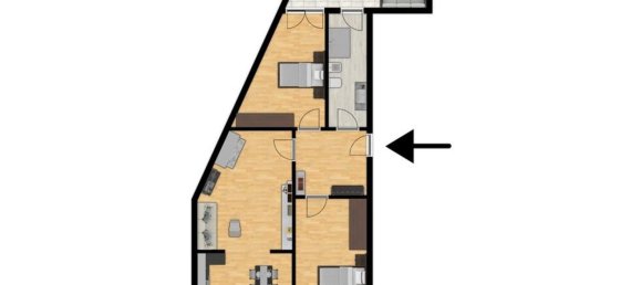 Квартира с 3 комнатами в Сардиния, Италия № 244384 18