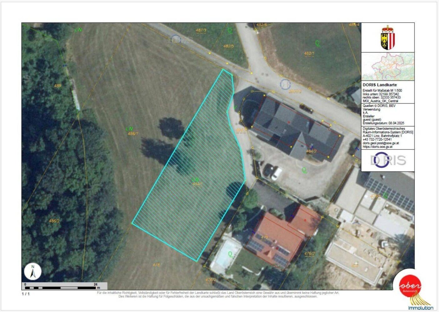 1215m² Land in Peuerbach, Austria No. 165680