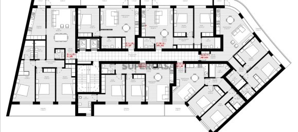 2 bedrooms Apartment in Esgueira, Portugal No. 152477 13