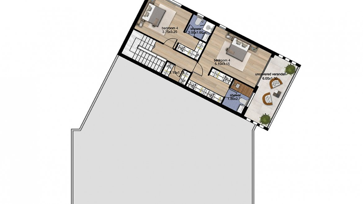 Imóvel comercial T3 em Tsada, Cyprus N.º 9706