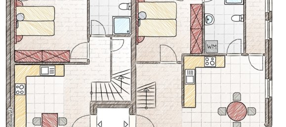 Таунхаус с 4 спальнями в Северная Фрисландия, Германия № 39473 12