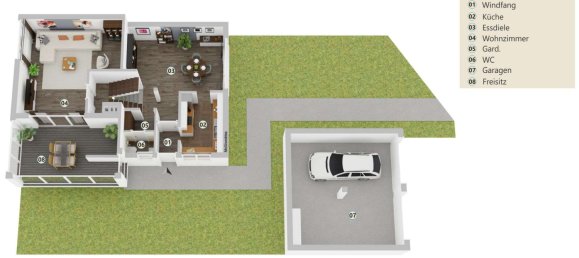 6 غرف نوم تاون هاوس في Boblingen, Germany رقم 29223 38