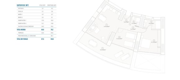 2 bedrooms Apartment in Benidorm, Spain No. 13186 7