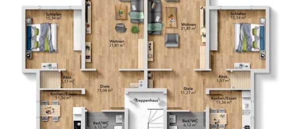 1 Schlafzimmer Wohnung in Bochum, Germany, Nr. 315417 16