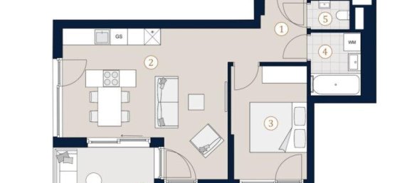 2-Zimmer Wohnung in Döbling, Austria, Nr. 241290 12