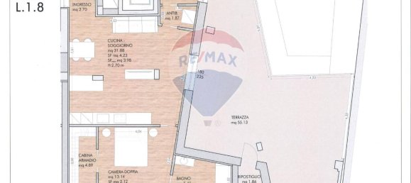 2 rooms Apartment in Jesi, Italy No. 5998 2