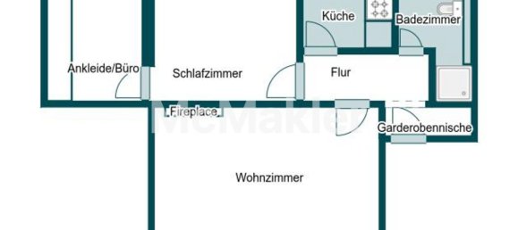 Apartamento T1 em Hamburg-Mitte, Germany N.º 367215 10