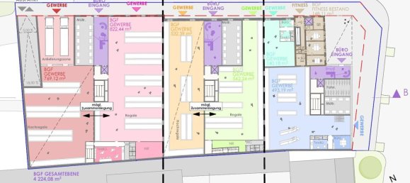 Gewerbliche Immobilie in Liesing, Austria 17662m², Nr. 124479 4
