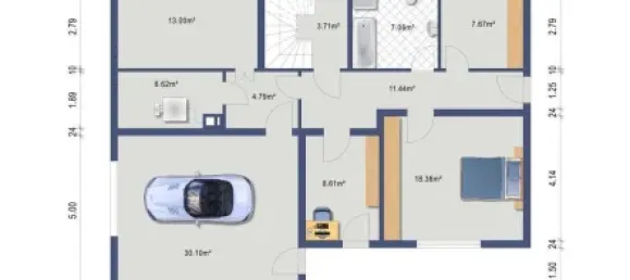 4 chambres Maison de ville à Dingolfing-Landau, Germany No. 319488 44