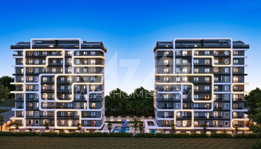 شقة 1+1 في Alanya, Turkey رقم 14341