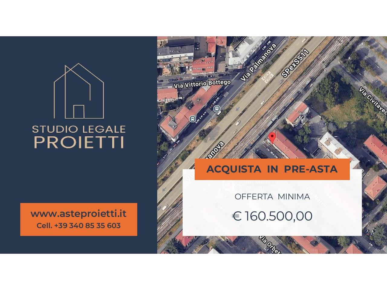 1 bedroom Apartment in Milan, Italy No. 303166