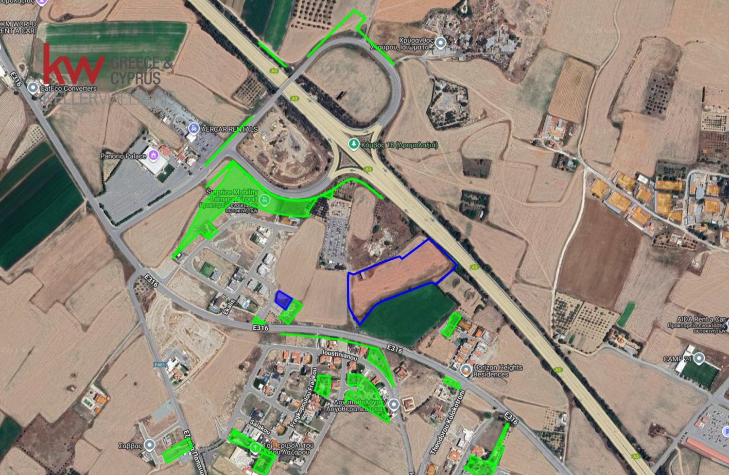 Grundstück in Larnaca, Cyprus 16010m², Nr. 26505