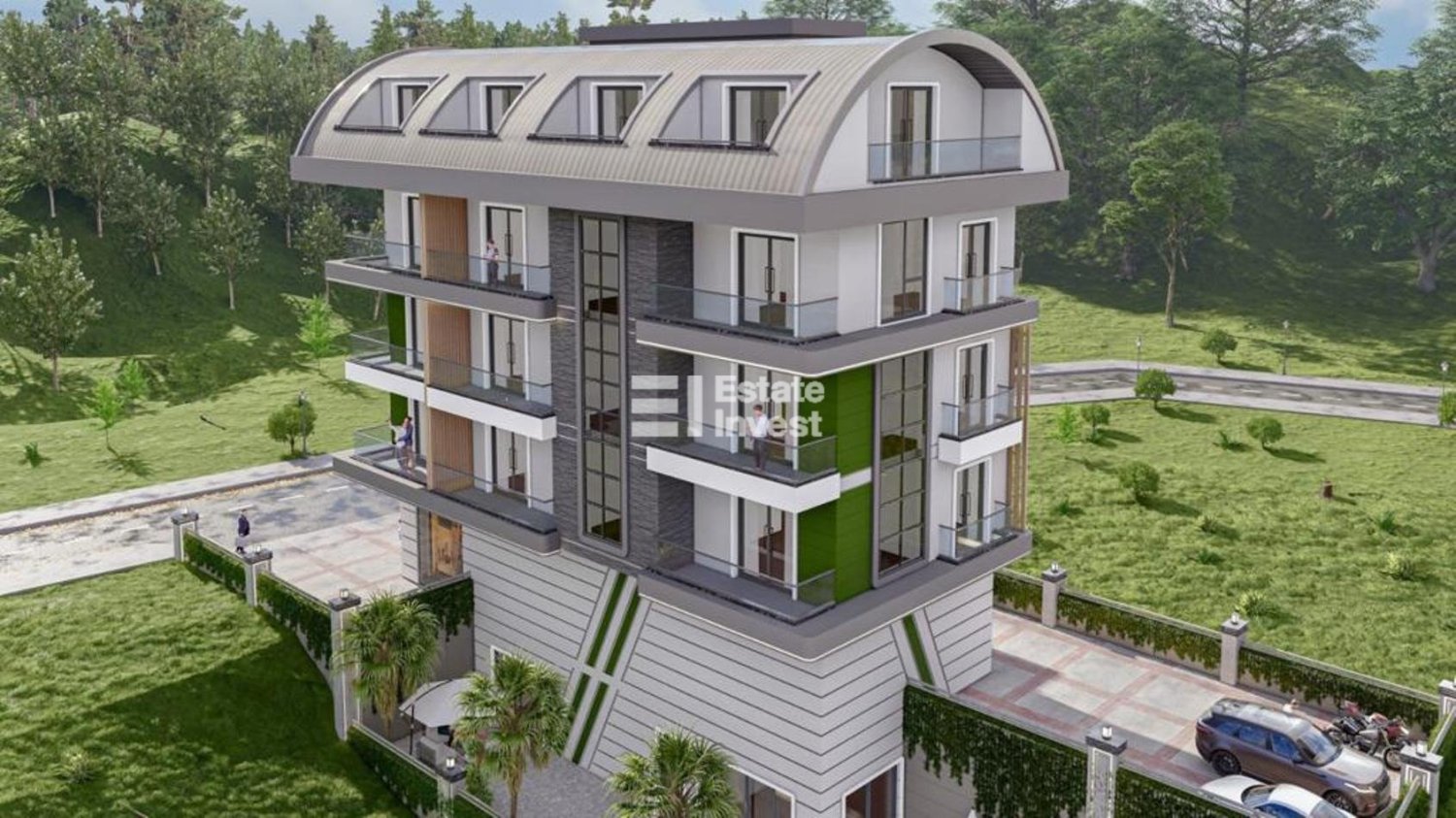 Apartment 1+1 in Alanya, Turkey No. 26180