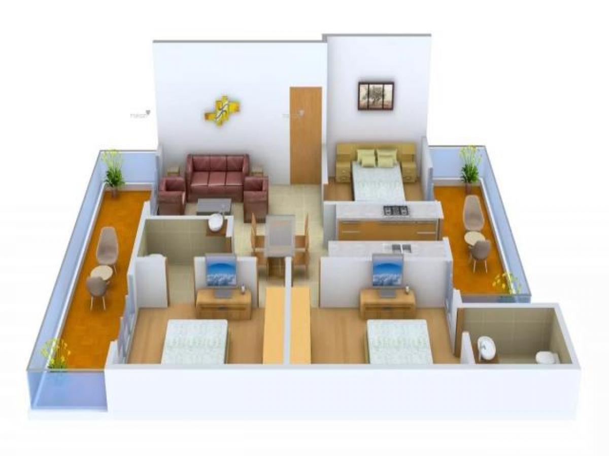 3 bedrooms House in Faridabad, India No. 7435