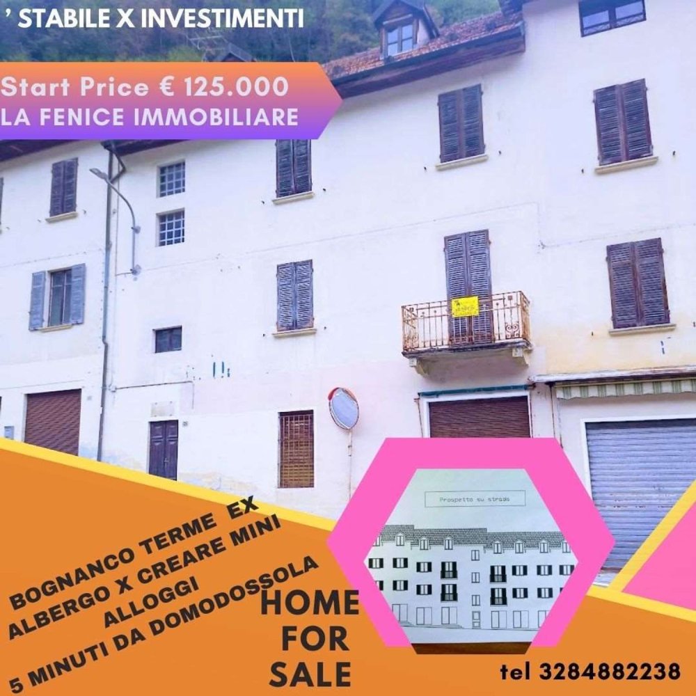 Apartamento de 20 habitaciónes en Bognanco, Italy No. 107802