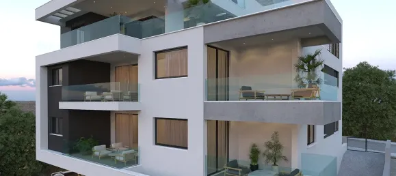 Квартира с 2 спальнями в Лимасол, Кипр № 4339 6