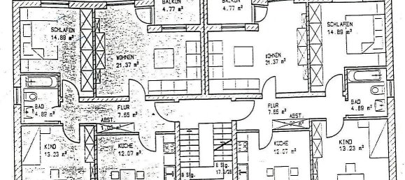 3 rooms Apartment in Gotha, Germany No. 366635 3