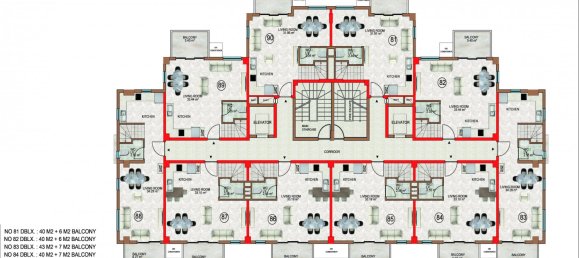 Apartamento de 1+1 en Avsallar, Turkey No. 30463 13