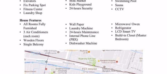 2 chambres Condo à Watthana, Thailand No. 4382 11