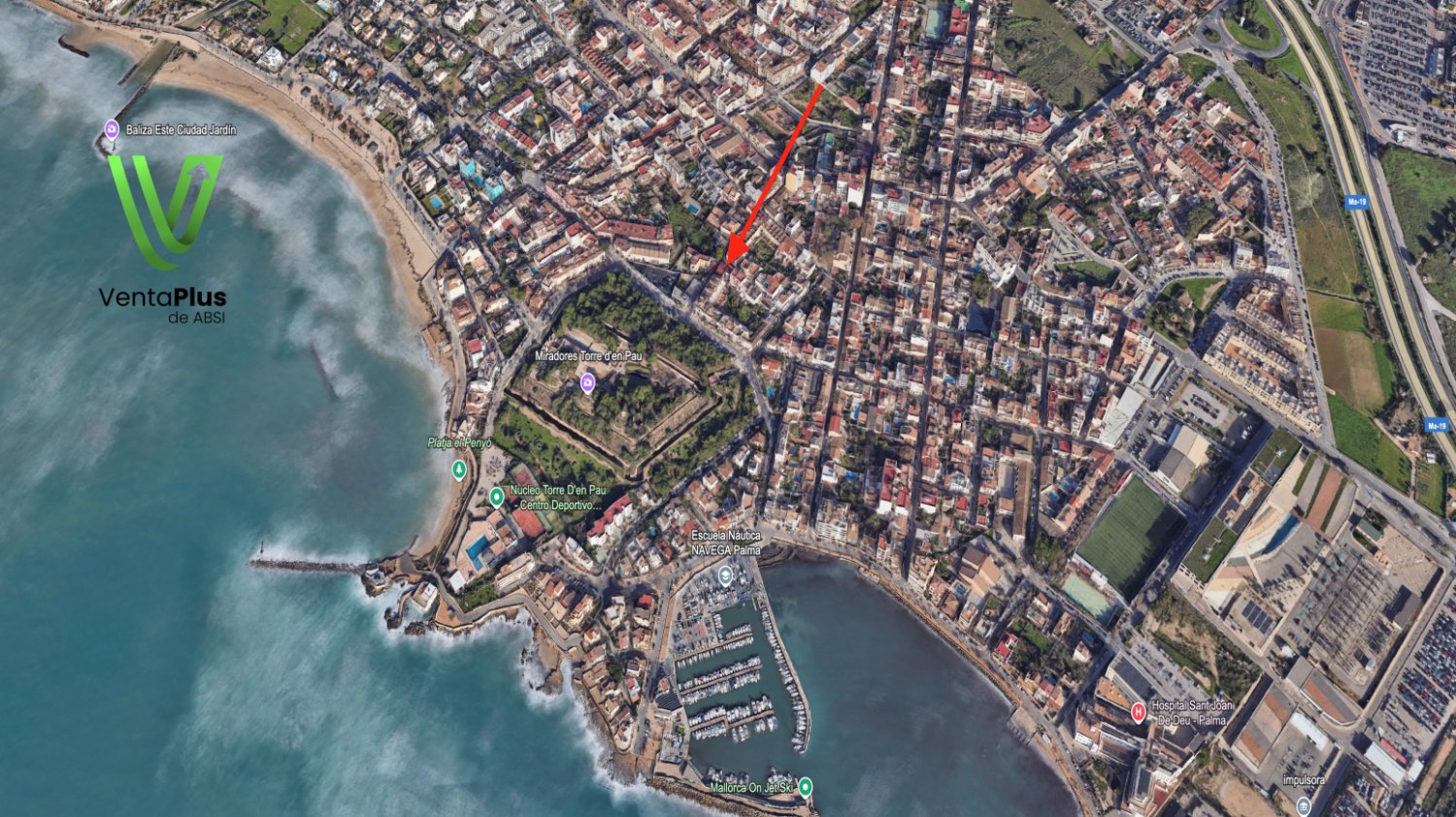 3 غرف نوم منزل في Palma de Majorca, Spain رقم 148639