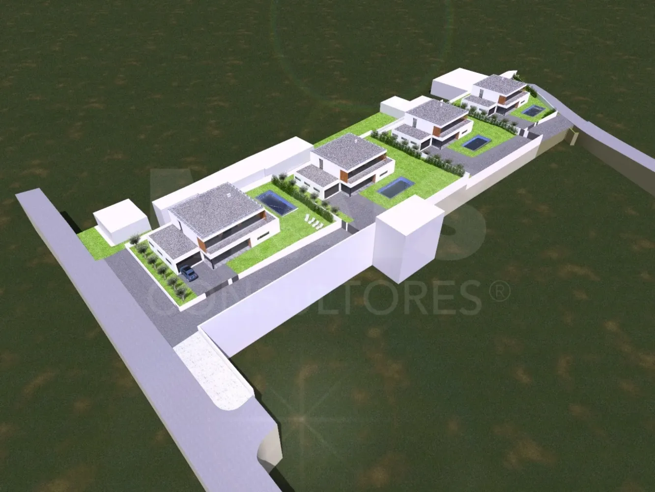  قطعة أرض في Alcobaca, Portugal 831متر مربع رقم 328071