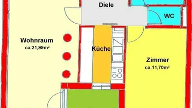 2 rooms Apartment in Graz, Austria No. 155229