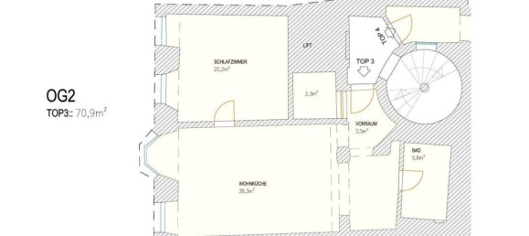 Apartamento de 2 habitaciónes en Hall in Tirol, Austria No. 230020 16