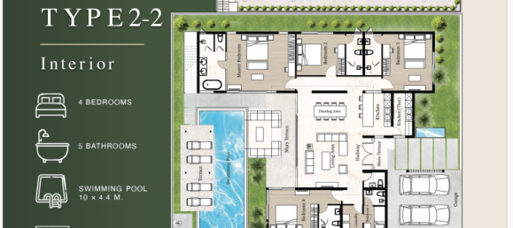 4 chambres house à vendre à Pattaya, Chonburi, Eastern Thailand, Thailand № 82664 7