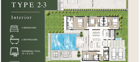 4 chambres house à vendre à Pattaya, Chonburi, Eastern Thailand, Thailand № 82664 8