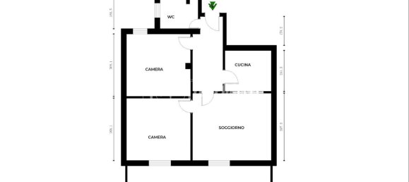 3 rooms Apartment in Rimini, Italy No. 175550 18