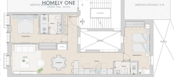 2 Schlafzimmer Wohnung in Madrid, Spain, Nr. 117577 8